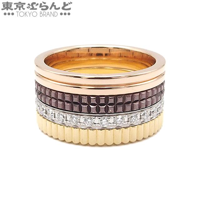 BOUCHERON ブシュロン キャトル クラシック ラージ リング K18YG BOUCHERON ブシュロン キャトル クラシック ラージ リング K18YG