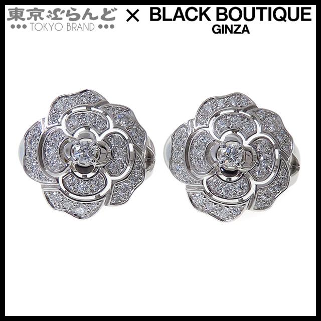 シャネル CHANEL カメリア コレクション ピアス J12072 ホワイト  