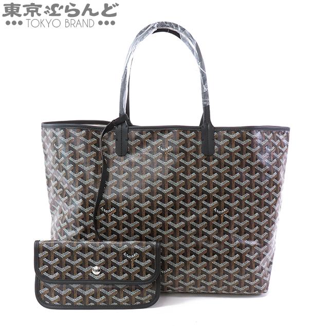 GOYARD（ゴヤール） サンルイ PM ブラック 黒 PVCコーティング 