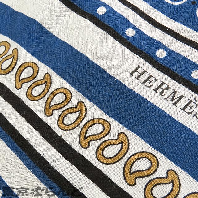 HERMES（エルメス） カレ ジェアン 140 マリンクレールxブランク 