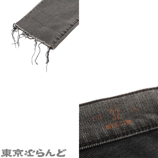 GUCCI グッチ カットオフ パンサー デニムパンツ 447711 GUCCI グッチ カットオフ パンサー デニムパンツ 447711