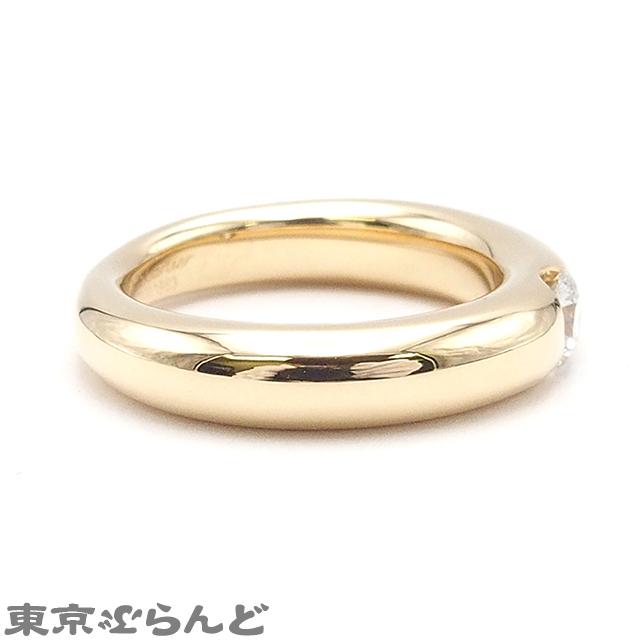Cartier カルティエ CARTIER エリプス 1PD リング K18YG 9号相当 Cartier カルティエ CARTIER エリプス 1PD リング K18YG 9号相当