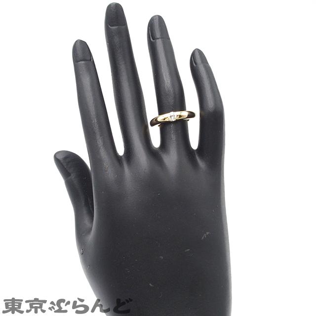 Cartier カルティエ CARTIER エリプス 1PD リング K18YG 9号相当 Cartier カルティエ CARTIER エリプス 1PD リング K18YG 9号相当
