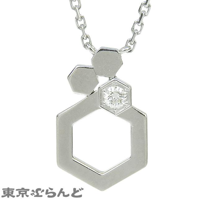 ハニカム ビーマイラブ ホワイトゴールド 56 CHAUMET（ショーメ） ビーマイラブ ハニカム ネックレス ホワイト