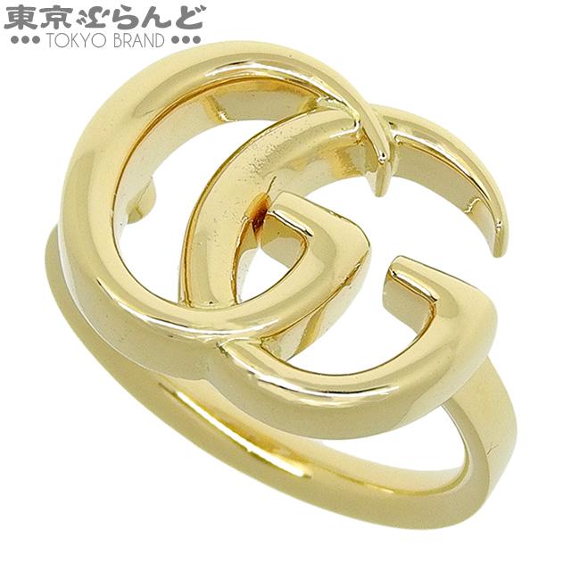 GUCCI グッチ ダブルG リング 525690 イエローゴールド K18YG 10 GUCCI グッチ ダブルG リング 525690 イエローゴールド K18YG 10