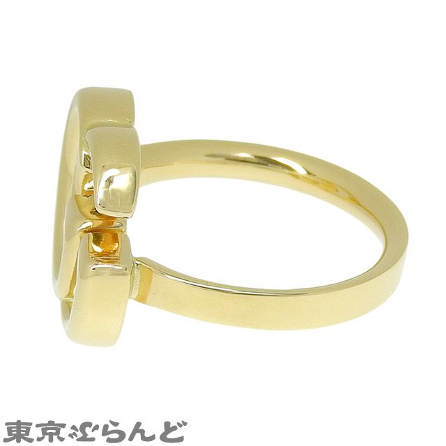 GUCCI グッチ ダブルG リング 525690 イエローゴールド K18YG 10 GUCCI グッチ ダブルG リング 525690 イエローゴールド K18YG 10