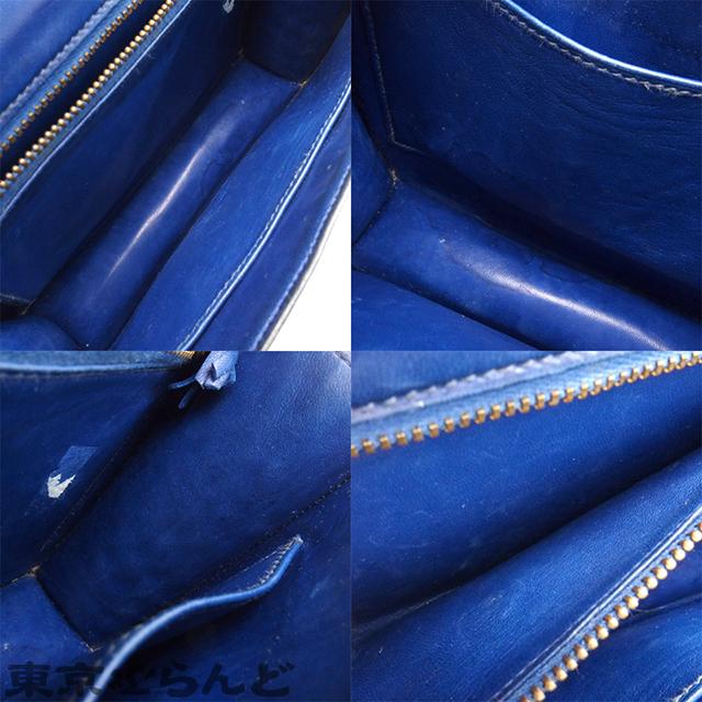 HERMES (エルメス) ショルダーバッグ/コンスタンス23 ブルー エルメス HERMES コンスタンス3ミニ K刻 ブルータイ SV金具 エプソン