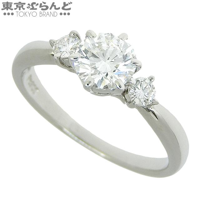 タサキ TASAKI ダイヤモンド リング プラチナ Pt900 0.66ct 0.13ct