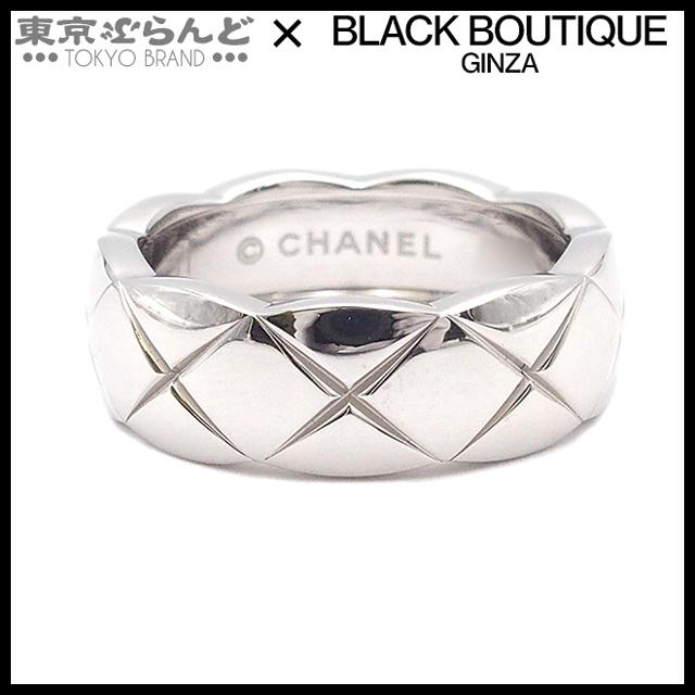 CHANEL シャネル ココクラッシュ リング ホワイトゴールド K18WG CHANEL シャネル ココクラッシュ リング ホワイトゴールド K18WG