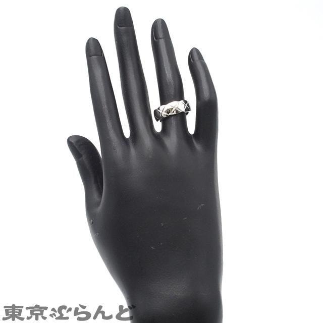 CHANEL シャネル ココクラッシュ リング ホワイトゴールド K18WG CHANEL シャネル ココクラッシュ リング ホワイトゴールド K18WG