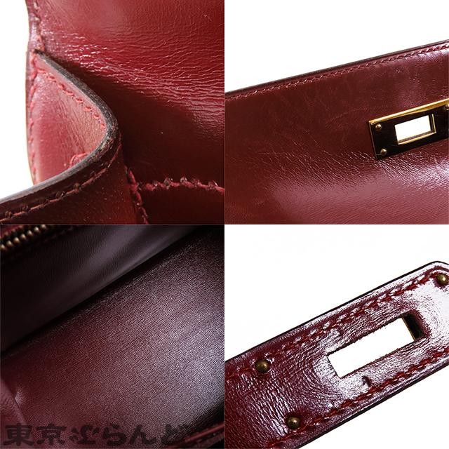 HERMES（エルメス） ケリー 28 〇N刻印 ルージュアッシュ ゴールド金具