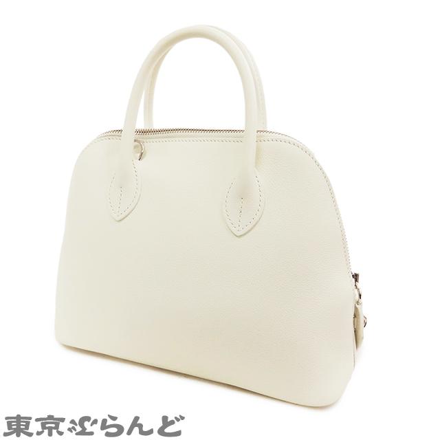 HERMES（エルメス） ボリード 1923 25 ヴェルソ B刻印 ホワイト 白x 