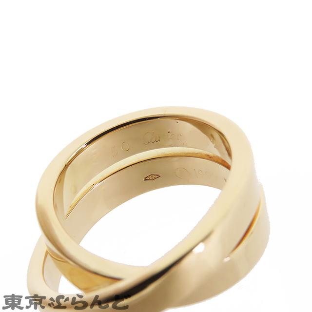 カルティエ Cartier リング パリリング K18YG #55 Cartier（カルティエ） パリ リング イエローゴールド K18YG 10.5号