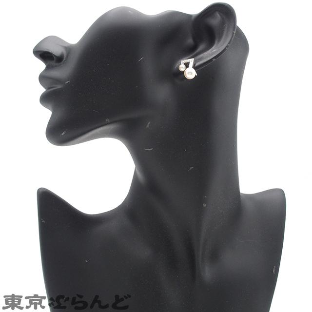 タサキ TASAKI バランス ノート パヴェ ピアス E-3979 ホワイト タサキ TASAKI バランス ノート パヴェ ピアス E-3979 ホワイト