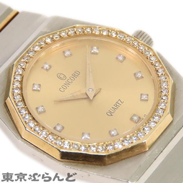 コンコルド Concord マリナーSG 15 62 145 V14 ゴールド文字盤 SS YG