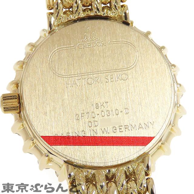 SEIKO セイコー クレドール GHWF454 2F70-0310 イエロー K18YG SEIKO セイコー クレドール GHWF454 2F70-0310 イエロー K18YG