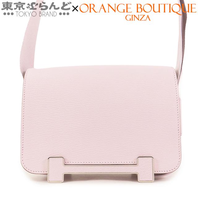 エルメス HERMES ゲタ マッシュルーム ショルダーバッグ バッグ シェーブル シェーブル B刻印（2023年製造） レディース ホワイト系 【中古】 エルメスゲタ ブラック B刻印(2023年頃)刻印 レディース シェーブル