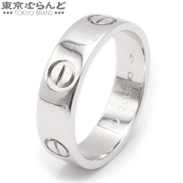 Cartier カルティエ ミニラブリング Pt950 プラチナ ラブリング Cartier（カルティエ） 指輪 Pt950 ラブリング スモールモデル