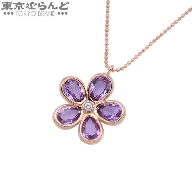 TIFFANY&Co.（ティファニー） ガーデンフラワー ネックレス 1PD ピンク