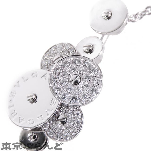 新品未使用　BVLGARI ホワイト×ゴールド チャーム　ネックレストップ BVLGARI（ブルガリ） チクラディ ネックレス ホワイトゴールド K18WG