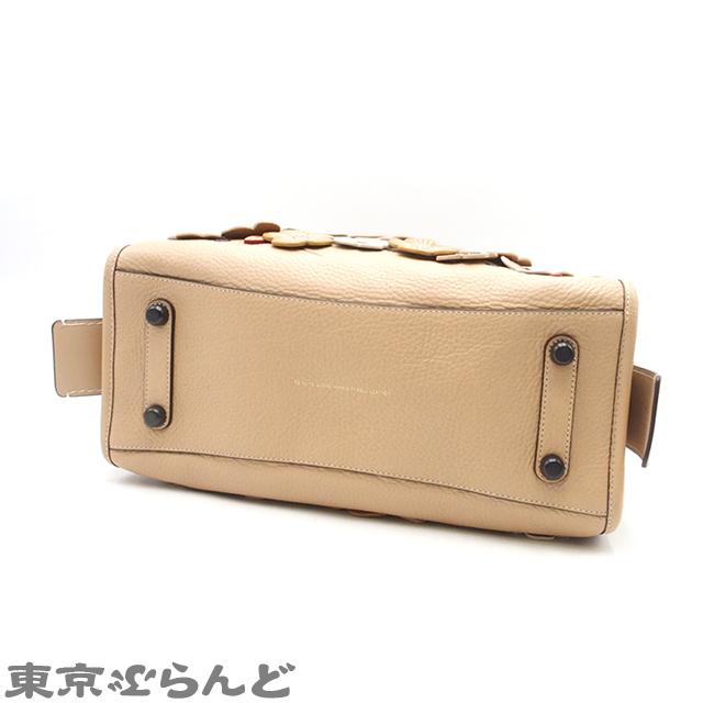 【希少】COACH コーチ　ハンドバッグ　ショルダーバッグ　ポーチ　スパンコール COACH（コーチ） クリスタル ティー ローズ ローグ 2WAY ハンドバッグ