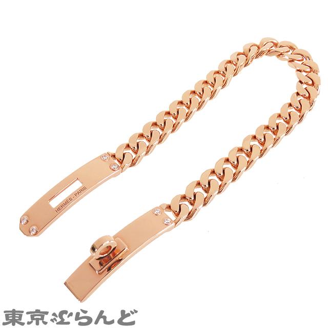 HERMES エルメス ケリー グルメット ブレスレット ピンク HERMES エルメス ケリー グルメット ブレスレット ピンク