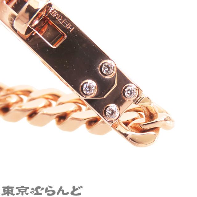 HERMES エルメス ケリー グルメット ブレスレット ピンク HERMES エルメス ケリー グルメット ブレスレット ピンク