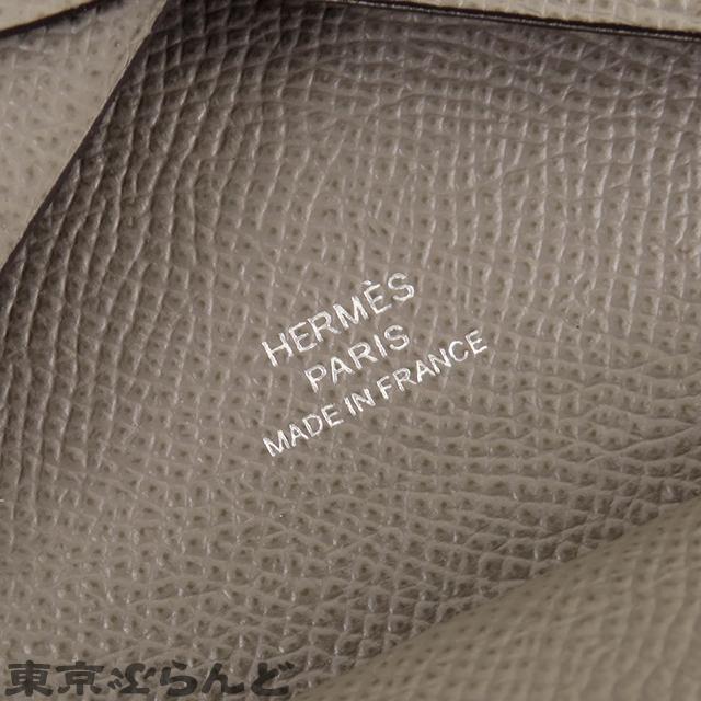 HERMES エルメス カルヴィ デュオ W刻印 エタン シルバー金具 HERMES エルメス カルヴィ デュオ W刻印 エタン シルバー金具