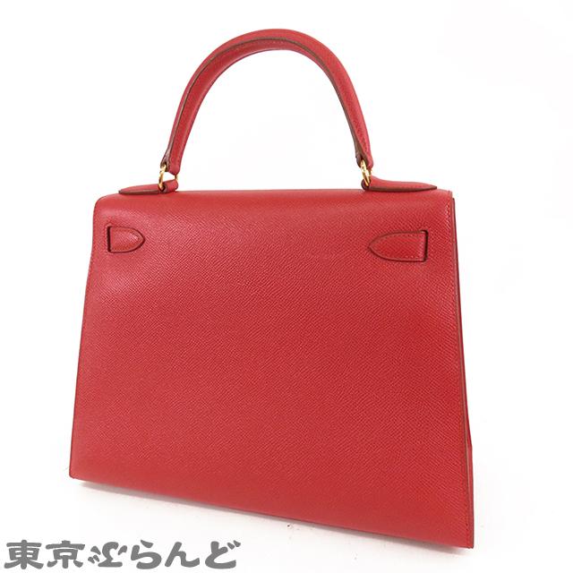 HERMES エルメス ケリー 28 □A刻印 赤 ルージュヴィフ ゴールド HERMES エルメス ケリー 28 □A刻印 赤 ルージュヴィフ ゴールド