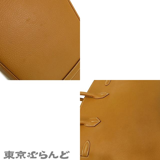 HERMES（エルメス） バーキン 35 □B刻印 ナチュラル ゴールド金具