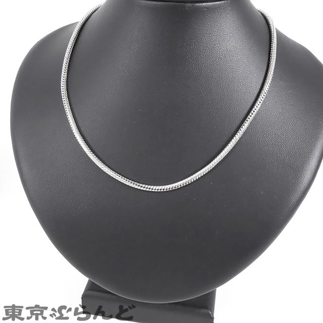 k*o様 HERMES ヴィンテージ スネークチェーン　ネックレス HERMES（エルメス） スネークチェーン シルバー SV925 ネックレス ユニ