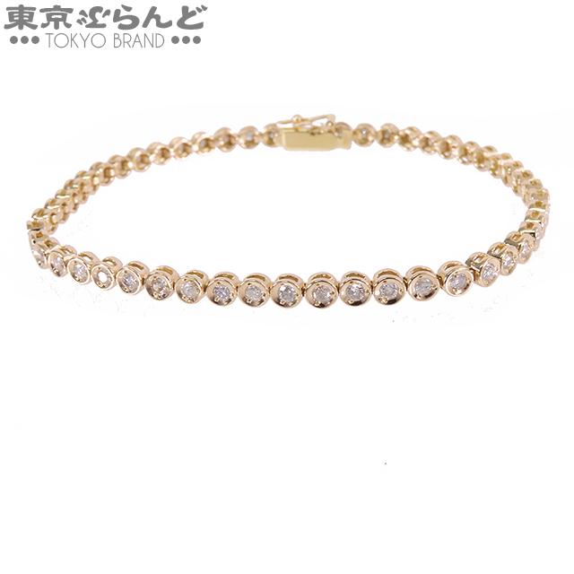 K18　テニス　ブレスレット1.00cts K18テニスブレスレット1.00cts