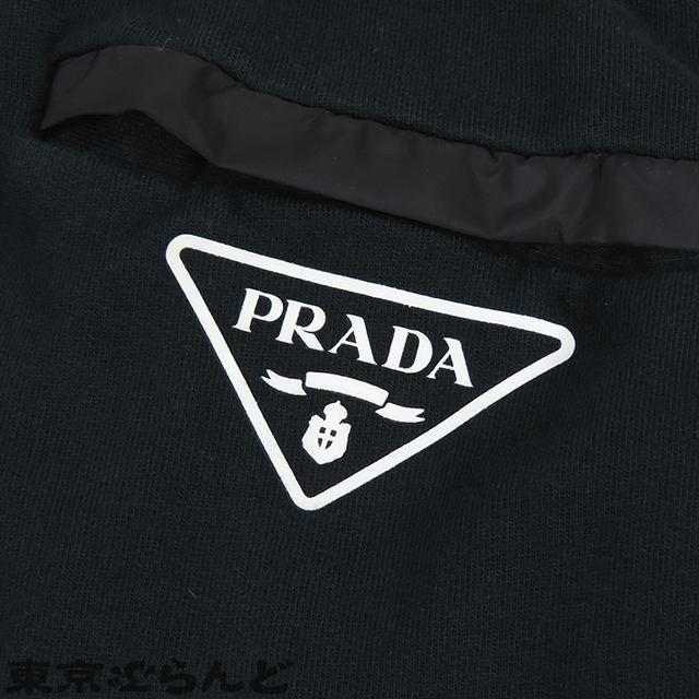 PRADA プラダ ハーフパンツ ショートパンツ ブラック コットン PRADA プラダ ハーフパンツ ショートパンツ ブラック コットン