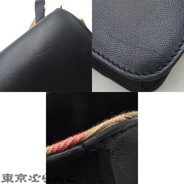 BURBERRY バーバリー チェック キャンバス ショルダーバッグ BURBERRY バーバリー チェック キャンバス ショルダーバッグ