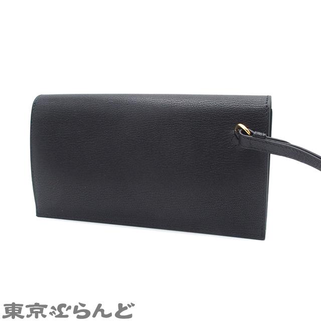 HERMES エルメス ケリーポケット ロング 長財布 W刻印 ブラック HERMES エルメス ケリーポケット ロング 長財布 W刻印 ブラック