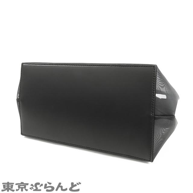 BALENCIAGA メッシュデザイン バッグ BALENCIAGA（バレンシアガ） ネイビーカバス S 339933 ブラック