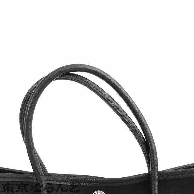 HERMES エルメス ガーデンパーティ TPM □P刻印 ブラック HERMES エルメス ガーデンパーティ TPM □P刻印 ブラック