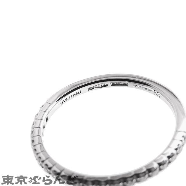 BVLGARI ブルガリ ローマ アモール ハーフエタニティ リング BVLGARI ブルガリ ローマ アモール ハーフエタニティ リング