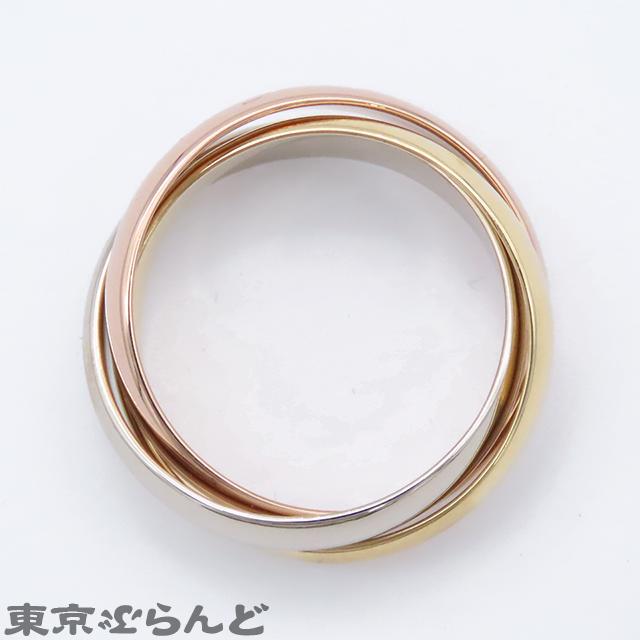 Cartier K18 トリニティリング 楽天市場】☆7/4 カルティエ トリニティ リング スリーカラー