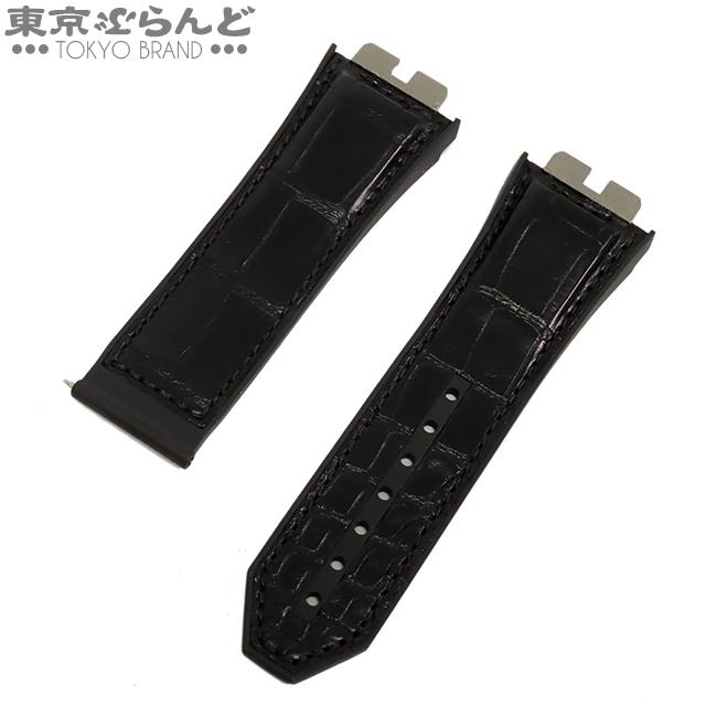 HUBLOT（ウブロ） 純正 クロコダイル×ラバー ストラップ 28mm 6-411