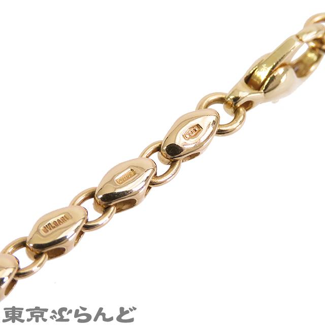 BVLGARI ブルガリ ライス チェーン ネックレス イエローゴールド BVLGARI ブルガリ ライス チェーン ネックレス イエローゴールド