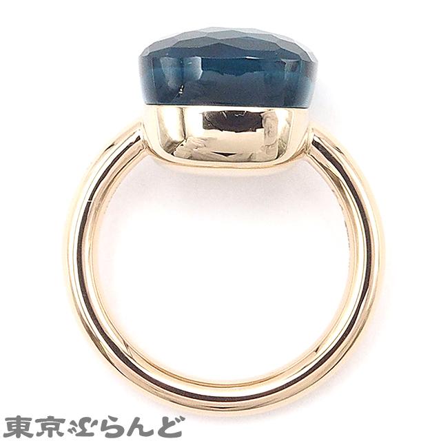 ポメラート Pomellato ヌード マキシ ロンドンブルートパーズ リング
