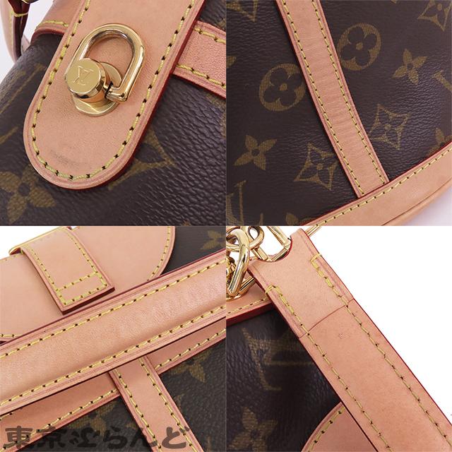 ルイヴィトン LOUIS VUITTON ダッフルバッグ M43587 モノグラム カバン 肩掛け バケツ ばけつ 2WAYバッグ ハンドバッグ ショルダーバッグ モノグラムキャンバス ブラウン LOUIS VUITTON（ルイ・ヴィトン） ダッフルバッグ M43587 モノグラム