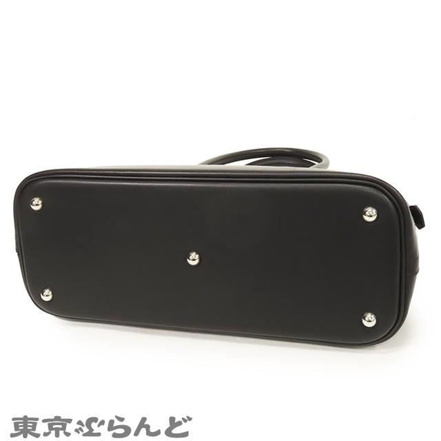 HERMES エルメス ボリード37 アルデンヌ 黒 シルバー金具 HERMES（エルメス） ボリード 37 □H刻印 黒 ブラック シルバー金具