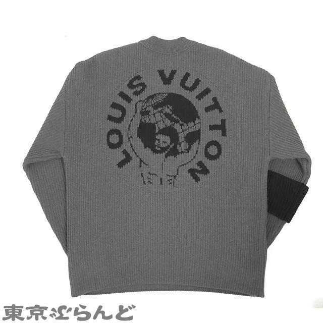 LOUIS VUITTON ルイヴィトン ワールドロゴ ニット セーター LOUIS VUITTON ルイヴィトン ワールドロゴ ニット セーター