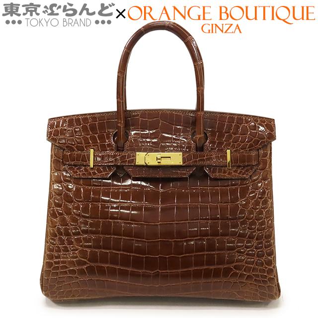 HERMES（エルメス） バーキン 30 □O刻印 茶 ブラウン ゴールド金具