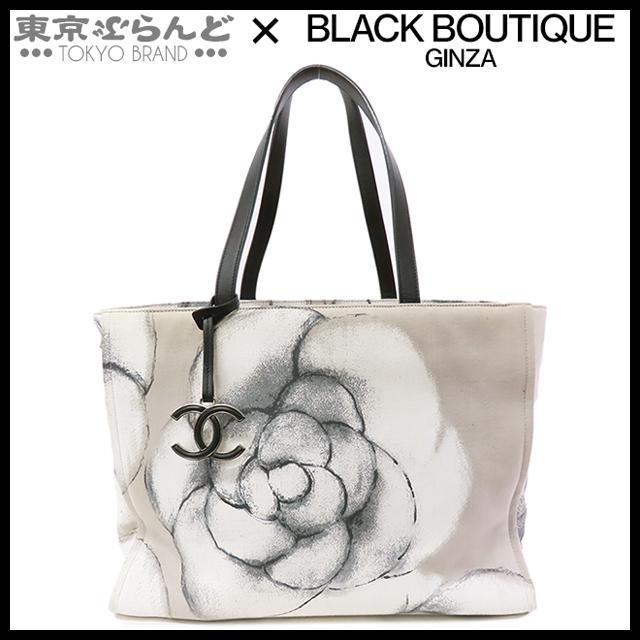 CHANEL シャネル カメリアプリント トートバッグ 23番台 A91422 CHANEL シャネル カメリアプリント トートバッグ 23番台 A91422