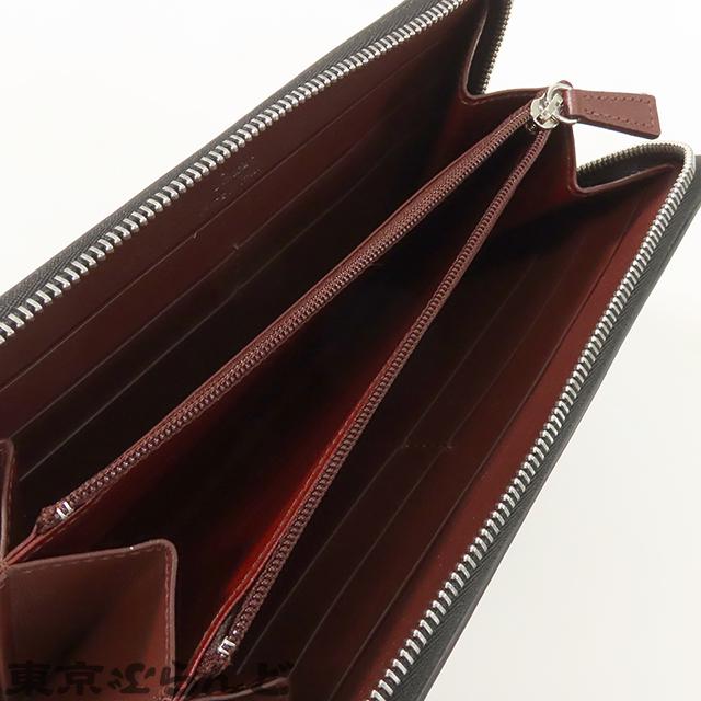Cartier（カルティエ） マスト ドゥ ラウンドファスナー財布 ブラック