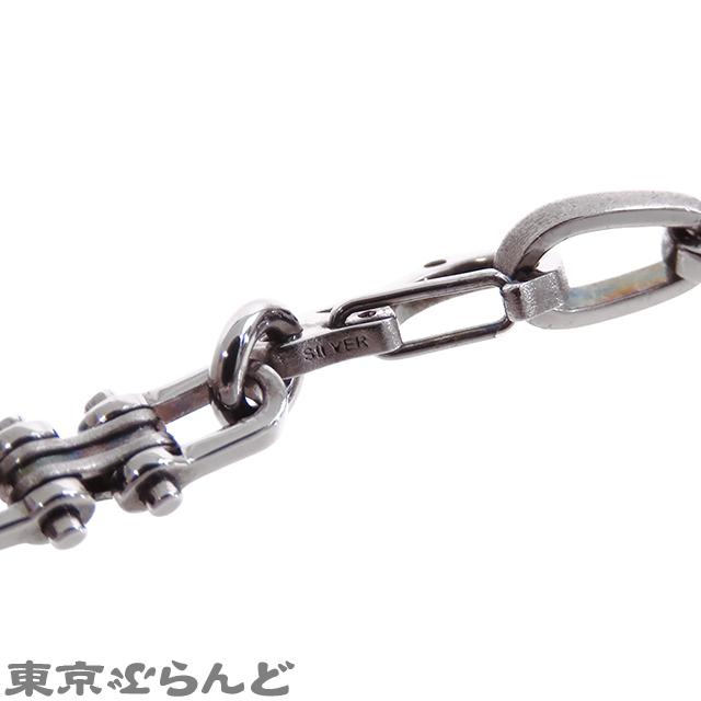 イーノス E-NO`S バイクチェーン ブレスレット AG127 ホワイト イーノス E-NO`S バイクチェーン ブレスレット AG127 ホワイト