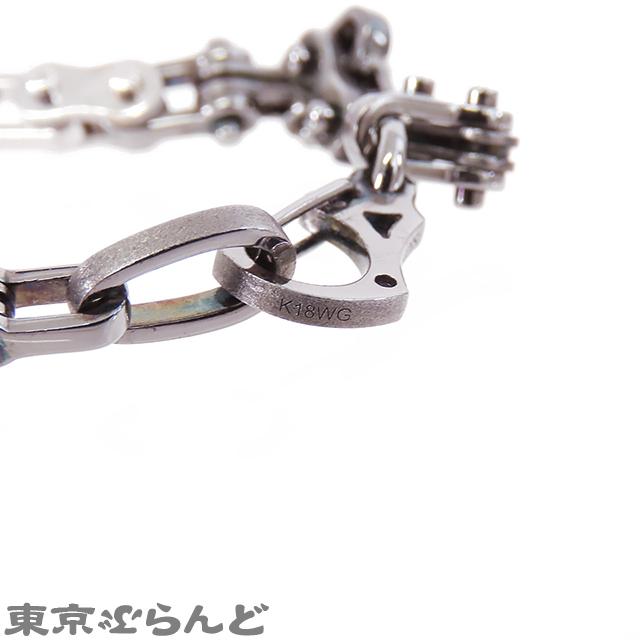 イーノス E-NO`S バイクチェーン ブレスレット AG127 ホワイト イーノス E-NO`S バイクチェーン ブレスレット AG127 ホワイト